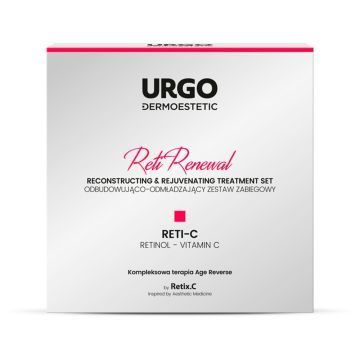 Urgo Dermoestetic Reti-Renewal, odbudowująco-odmładzający zestaw zabiegowy, 1 szt.