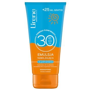 Lirene Dermopr., emuls.,nawilz.,SPF30,na podrazn.,175ml