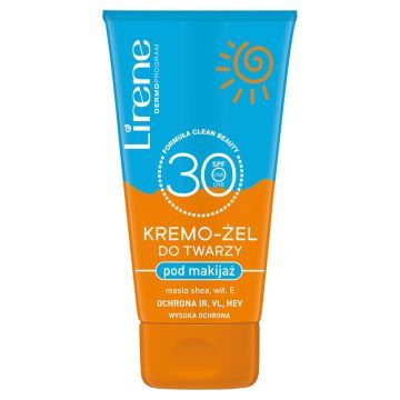 Lirene Dermopr., kremo-zel,do twarzy,pod makijaz,SPF30,50ml