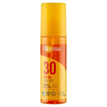 Derma Sun, olejek, sloneczny SPF 30, 150 ml