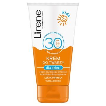 Lirene Dermopr.Kids, krem,do twarzy,SPF30, 50 ml