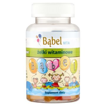 Babel Vita, zelki, witaminowe, dla dzieci, 60 szt