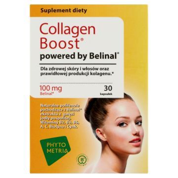 Collagen Boost powered by Belinal, kaps.,30 szt