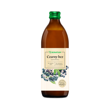 Bonatium Czarny bez sok, 500 ml
