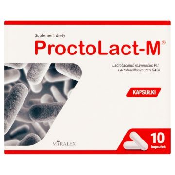 ProctoLact M, kaps.,10 szt