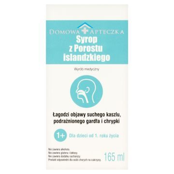 Syrop z Porostu Islandzkiego, syrop, 165 ml