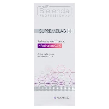 Bielenda Profes.SupremeL.,krem,n/noc,aktyw,Retinal.0,1%,50ml