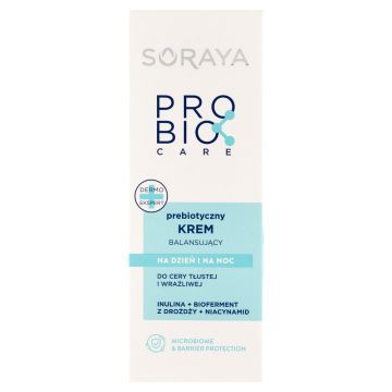 Soraya Probio Care, krem,prebiot.,balans.,sk.tlust,wraz,50ml