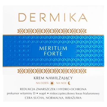 Dermika Meritum Forte, krem,nawilzajacy,dzien/noc, 50 ml
