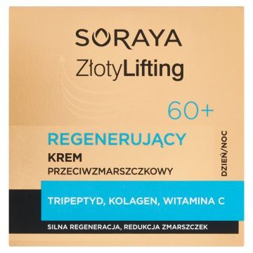 Soraya Zloty Lifting, krem,regen.,p/zmarszczkowy 60+,50ml