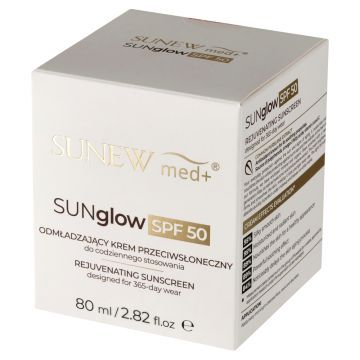 Sunew Med+ Sunglow SPF50, krem, odmladz.,p/slon.,80 ml