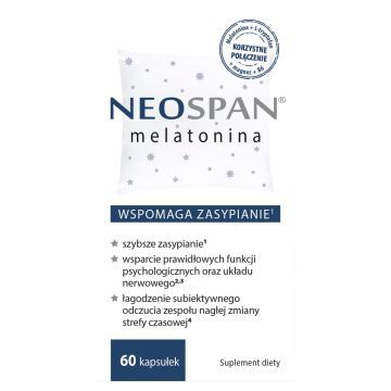 Neospan Melatonina, kaps., 60 szt