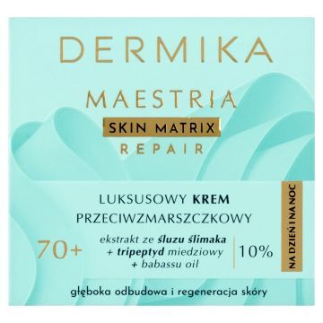 Dermika Maestria Skin Matrix Rep.,krem,luksus,p/zm,70+,50ml