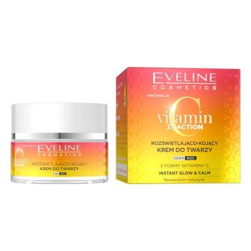 Eveline Vit.C 3xAction, krem, rozswietl.-kojacy,d/tw.,50 ml