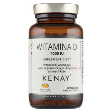 Witamina D 4000 IU kaps.,300 szt