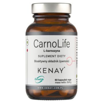 CarnoLife L-karnozyna, kaps., 60 szt