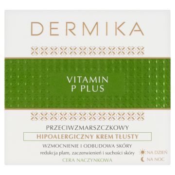 Dermika Vitamina P Plus, krem,p/zmar.,hipoalerg,tlusty,50ml