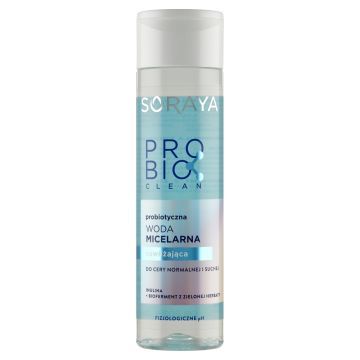 Soraya Probio Clean, woda micel., probiot., nawilz, 250 ml