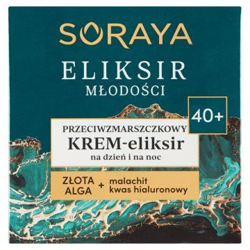 Soraya Eliksir Mlodosci, krem-eliksir,p/zm,n/dz,noc,40+,50ml