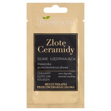 Bielenda Zlote Ceramidy, masecz.,silnie ujedrn.,p/zmarsz,8 g