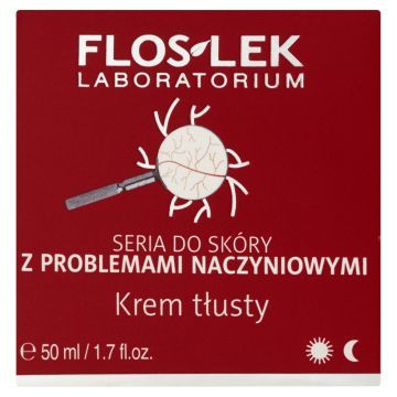 Flos-Lek na Naczyn, krem, tlusty, 50 ml