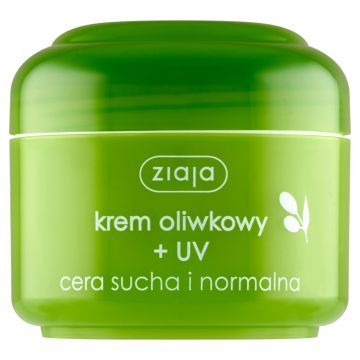 Ziaja, krem oliwkowy + UV, cera sucha i normalna, 50 ml