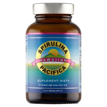 Spirulina Pacifica, 500 mg, tabl.,  60 szt