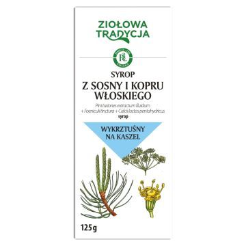 Ziołowa Tradycja Syrop z sosny i kopru włoskiego, syrop, 125 g