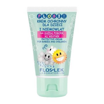 Flos-Lek Laboratorium, FLOSIK, krem ochronny dla dzieci i niemowląt na każdą pogodę, 50 ml