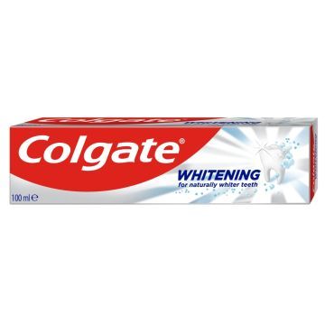 Colgate Whitening Fluoride and Calcium, pasta do zębów, 100 ml