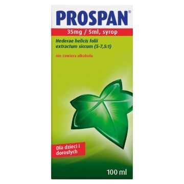 Prospan, 35 mg/5 ml, syrop, 100 ml