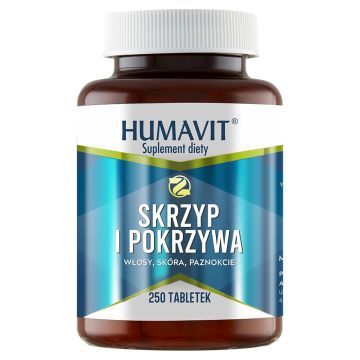 Humavit, skrzyp i pokrzywa, tabletki, 250 szt.