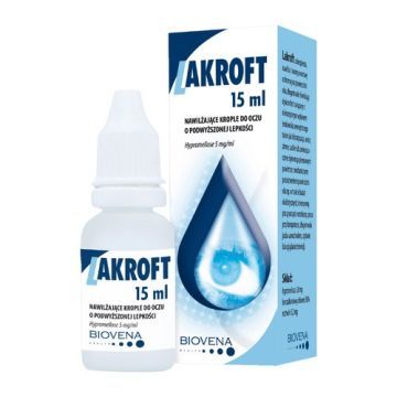 Lakroft, krople do oczu, 15 ml