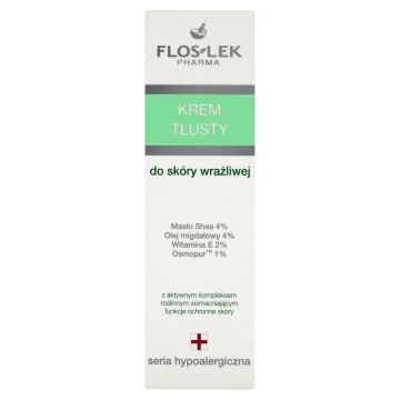 Flos-Lek Seria Hypoal., krem,tlusty, 50 ml