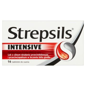 Strepsils Intensive, tabletki do ssania, 16 szt.