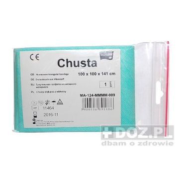 Chusta trojkatna, wlokninowa TMS,(Torun), 1 szt