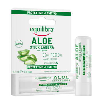 Equilibra, sztyft, do ust, aloesowy, 5,5 ml
