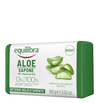 Equilibra, mydlo, aloesowe, 100 g