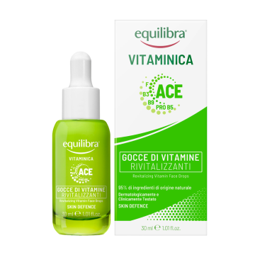 Equilibra Vitaminica, Rewitalizujące krople do twarzy, 30ml
