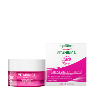 Equilibra Vitaminica, krem przeciwstarzeniowy do twarzy, 50 ml