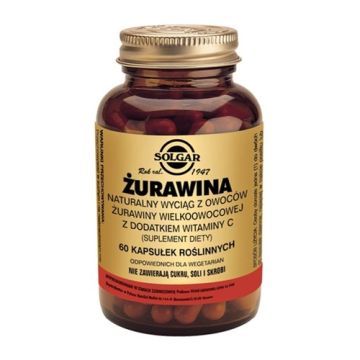 Solgar Zurawina wielkoowocowa,z wit.C,kaps., 60 szt