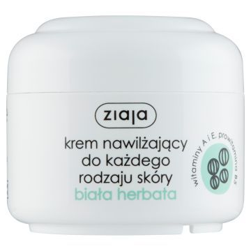 Ziaja, krem nawilzajacy, biala herbata, 50 ml