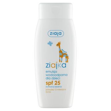 Ziajka, emulsja wodoodporna dla dzieci, SPF 25, 150 ml