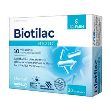 Biotilac Biotic, kaps., 20 szt