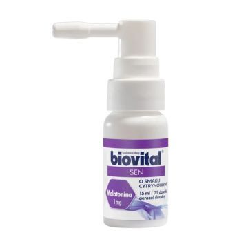 Biovital Sen, spray, doustny, 15 ml
