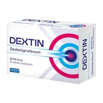 Dextin, 25 mg, tabl.powl., 30 szt