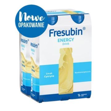 Fresubin Energy Drink,o sm.cytrynowym,200 ml, 4 butel.