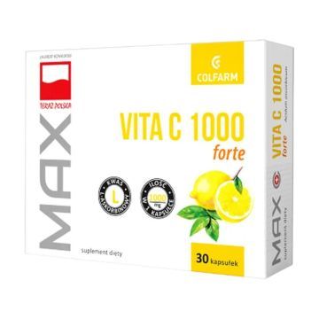 Max Vita C 1000 Forte, kaps., 30 szt