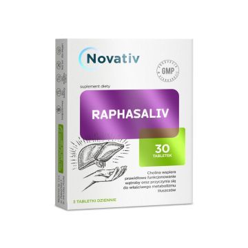 Novativ Raphasaliv, tabletki, 30 sztuk