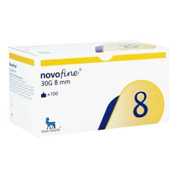 Novo fine igly, 30G (0,3x8mm), 1 szt